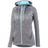 Augusta Women's Zoe Tonal Heather Full Zip Hoodie Augusta