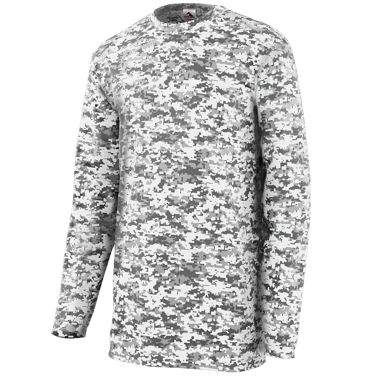 Augusta Men's Digi Camo Wicking Long Sleeve T-Shirt Augusta
