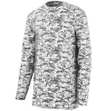 Augusta Men's Digi Camo Wicking Long Sleeve T-Shirt Augusta