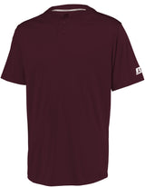 Russell Youth Performance Two-Button Solid Jersey Russell Athletic
