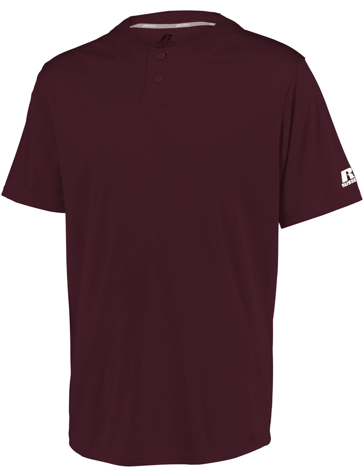 Russell Youth Performance Two-Button Solid Jersey Russell Athletic