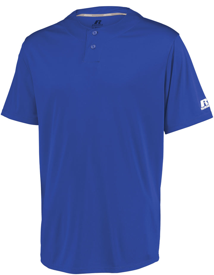 Russell Youth Performance Two-Button Solid Jersey Russell Athletic