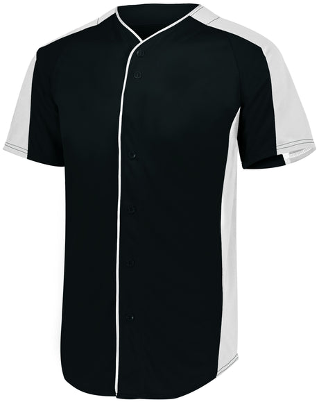 Augusta Youth Full-Button Baseball Jersey Augusta