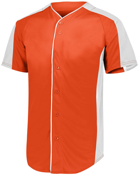 Augusta Youth Full-Button Baseball Jersey Augusta