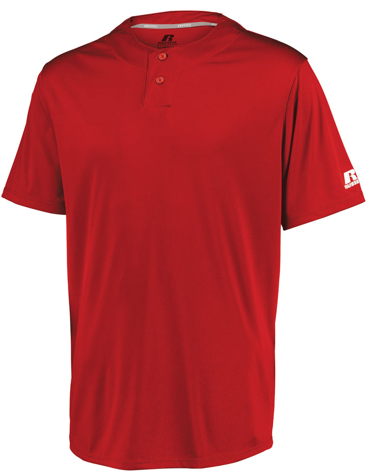 Russell Youth Performance Two-Button Solid Jersey Russell Athletic