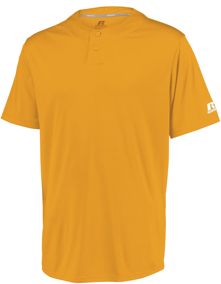 Russell Youth Performance Two-Button Solid Jersey Russell Athletic