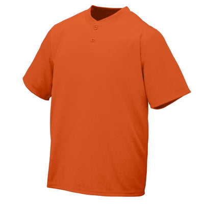 Augusta Mens Wicking Two Button Baseball Jersey