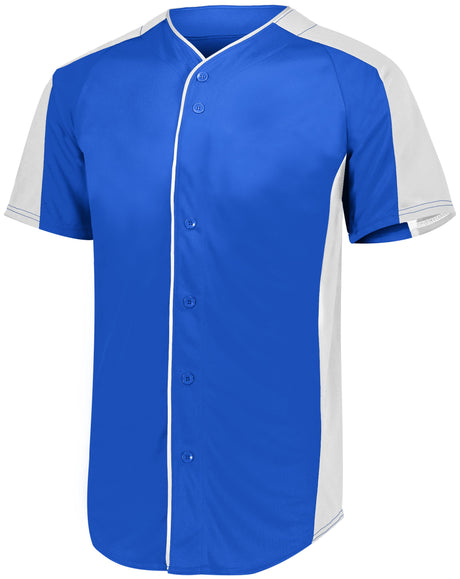 Augusta Youth Full-Button Baseball Jersey Augusta