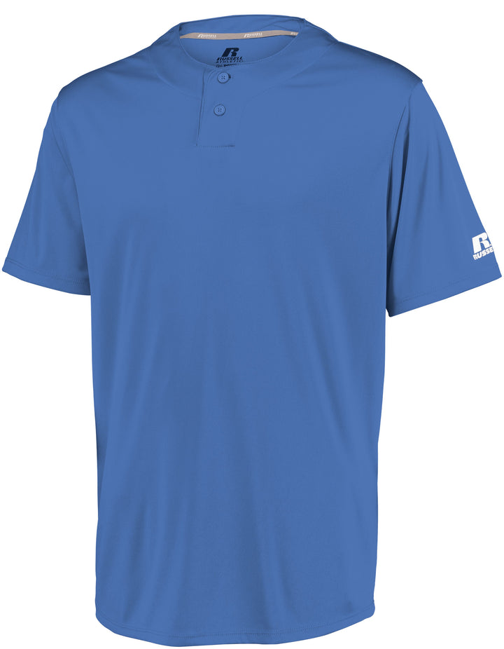 Russell Youth Performance Two-Button Solid Jersey Russell Athletic