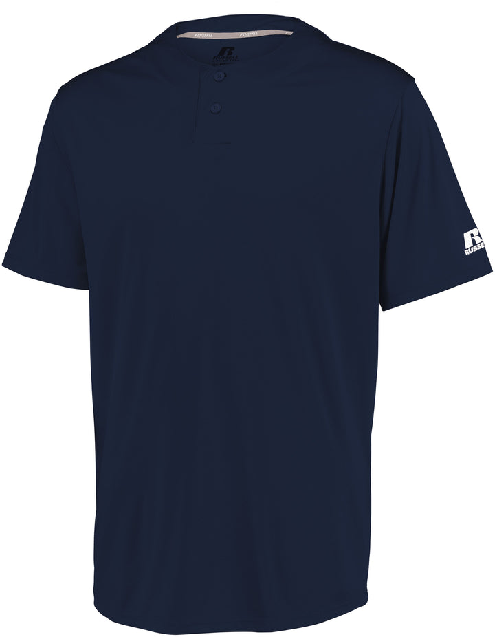 Russell Youth Performance Two-Button Solid Jersey Russell Athletic