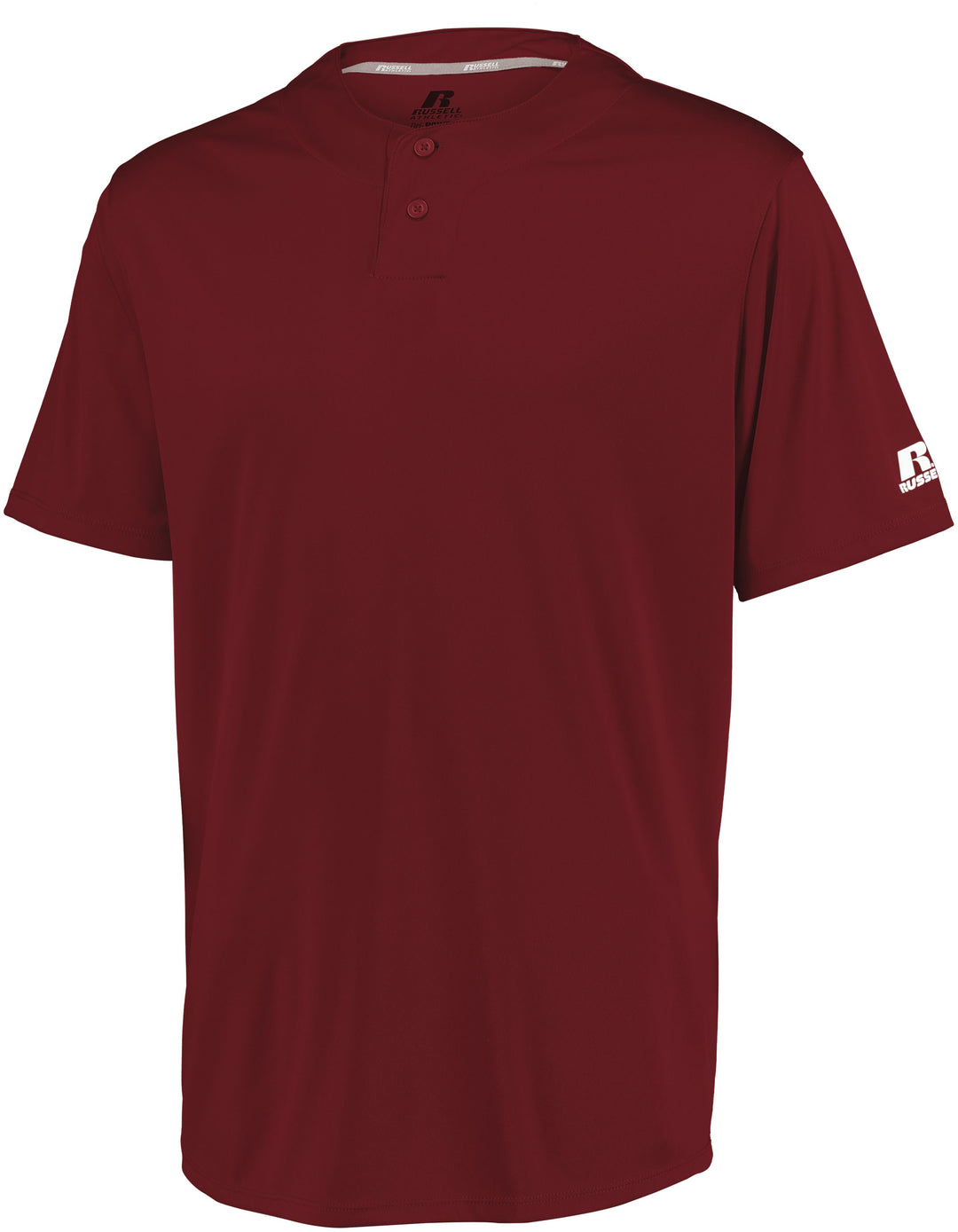 Russell Youth Performance Two-Button Solid Jersey Russell Athletic