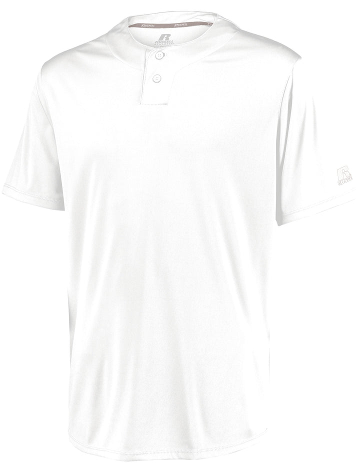 Russell Youth Performance Two-Button Solid Jersey Russell Athletic