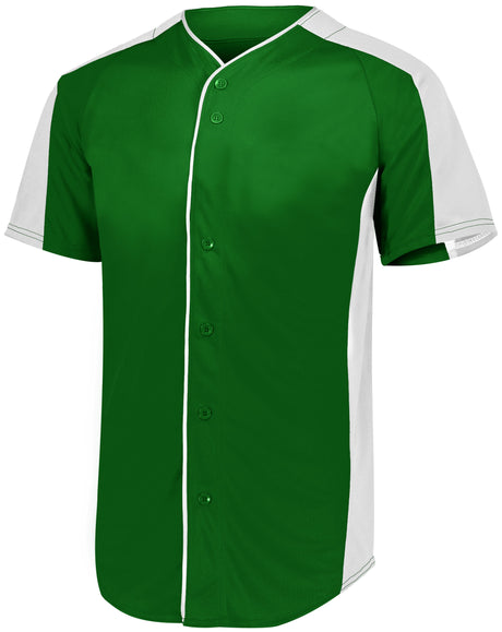 Augusta Youth Full-Button Baseball Jersey Augusta