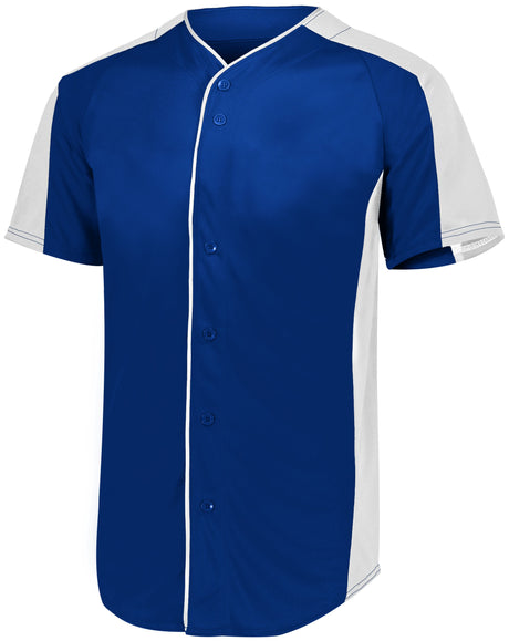 Augusta Youth Full-Button Baseball Jersey Augusta