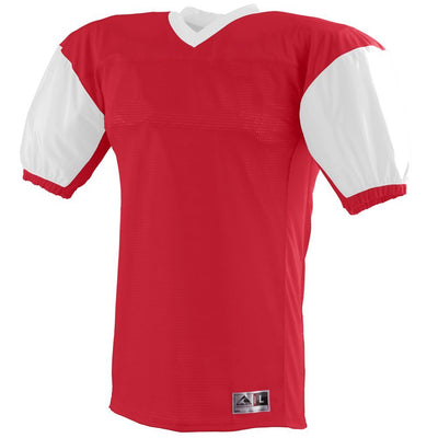 Augusta Adult Red Zone Football Jersey