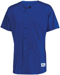 Russell Men's Raglan Sleeve Faux Button Front Jersey Russell Athletic