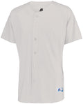 Russell Men's Raglan Sleeve Faux Button Front Jersey Russell Athletic