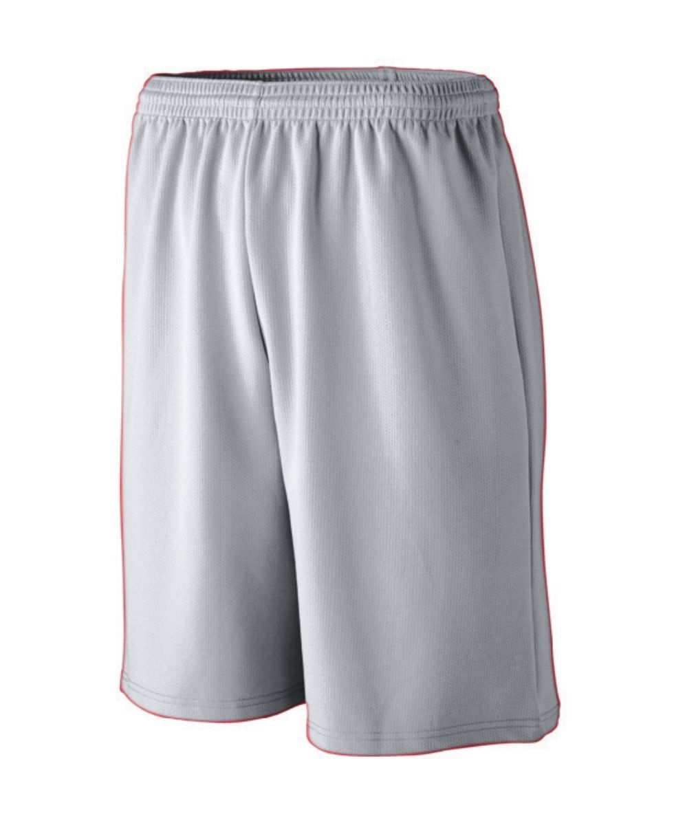 Augusta Men's Longer Length Wicking Mesh Athletic Shorts Augusta