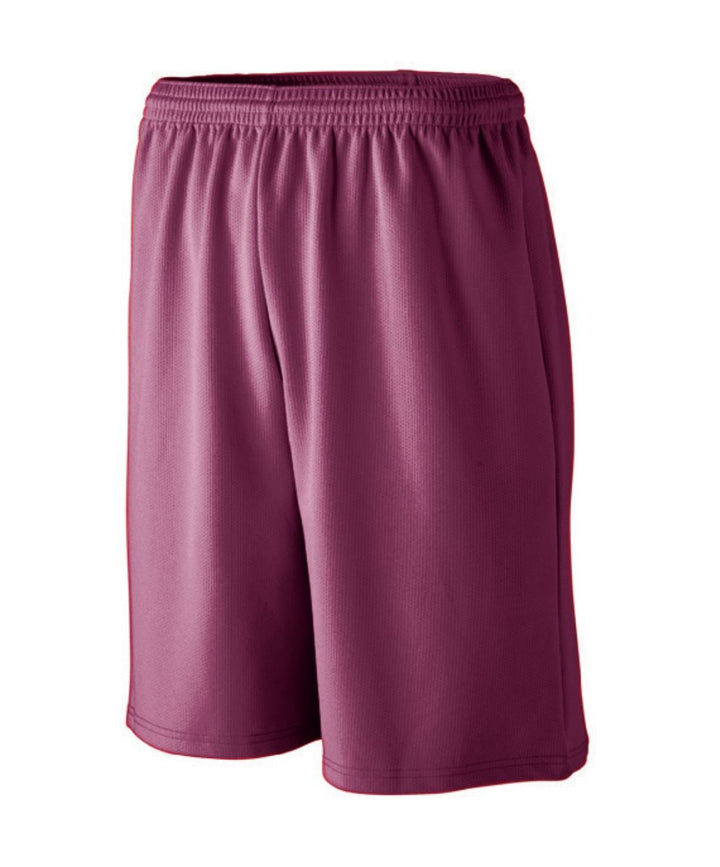 Augusta Men's Longer Length Wicking Mesh Athletic Shorts Augusta