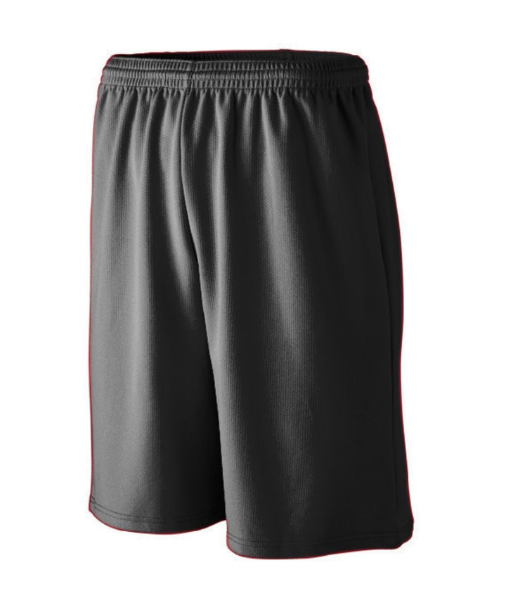 Augusta Men's Longer Length Wicking Mesh Athletic Shorts Augusta