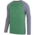 Augusta Men's Kinergy Two Color Long-Sleeve Raglan Tee Augusta