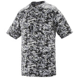 Augusta Youth Digi Camo Wicking Baseball Two-Button Jersey Augusta