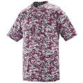 Augusta Youth Digi Camo Wicking Baseball Two-Button Jersey Augusta