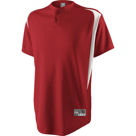 Holloway Adult Razor Pin-Dot Baseball Jersey Holloway