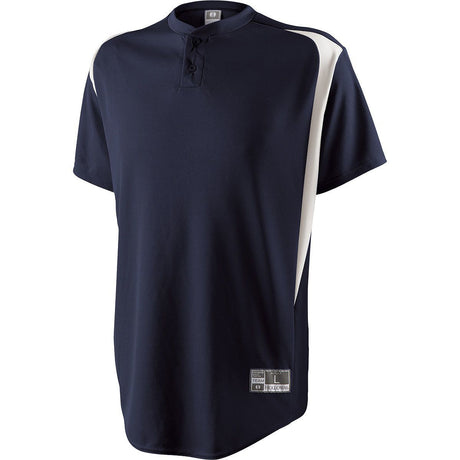 Holloway Adult Razor Pin-Dot Baseball Jersey Holloway