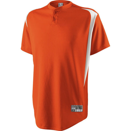 Holloway Adult Razor Pin-Dot Baseball Jersey Holloway