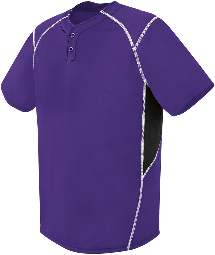Augusta Youth Bandit Two-Button Baseball Jersey Augusta