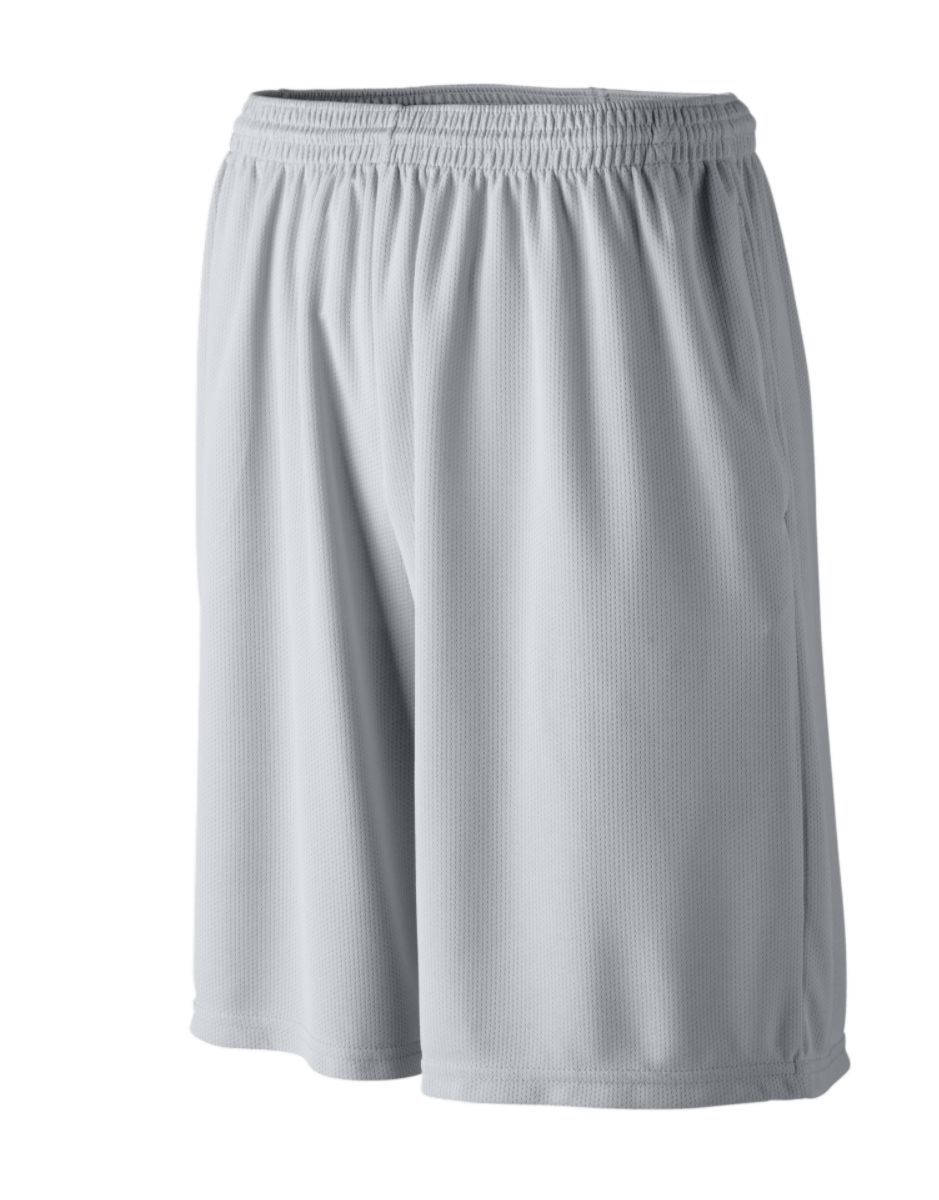 Augusta Men's Longer Length Wicking Shorts With Pockets Augusta