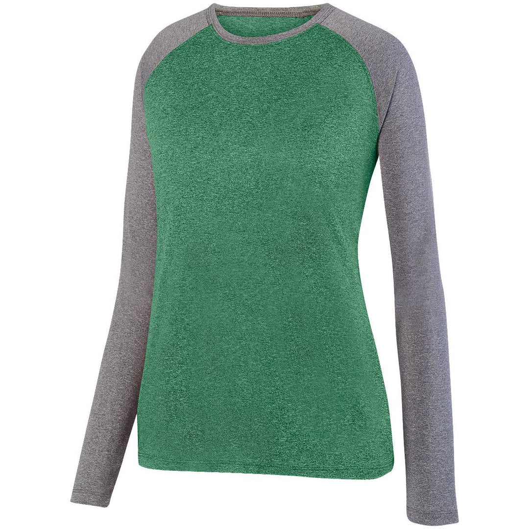 Augusta Women's Kinergy Two Color Long Sleeve Raglan Tee Augusta