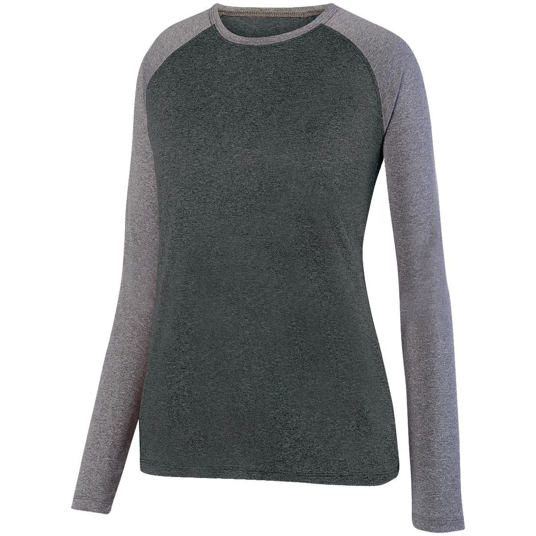 Augusta Women's Kinergy Two Color Long Sleeve Raglan Tee Augusta