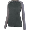 Augusta Women's Kinergy Two Color Long Sleeve Raglan Tee Augusta