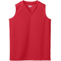 Augusta Youth Wicking Mesh Sleeveless Softball Jersey Augusta