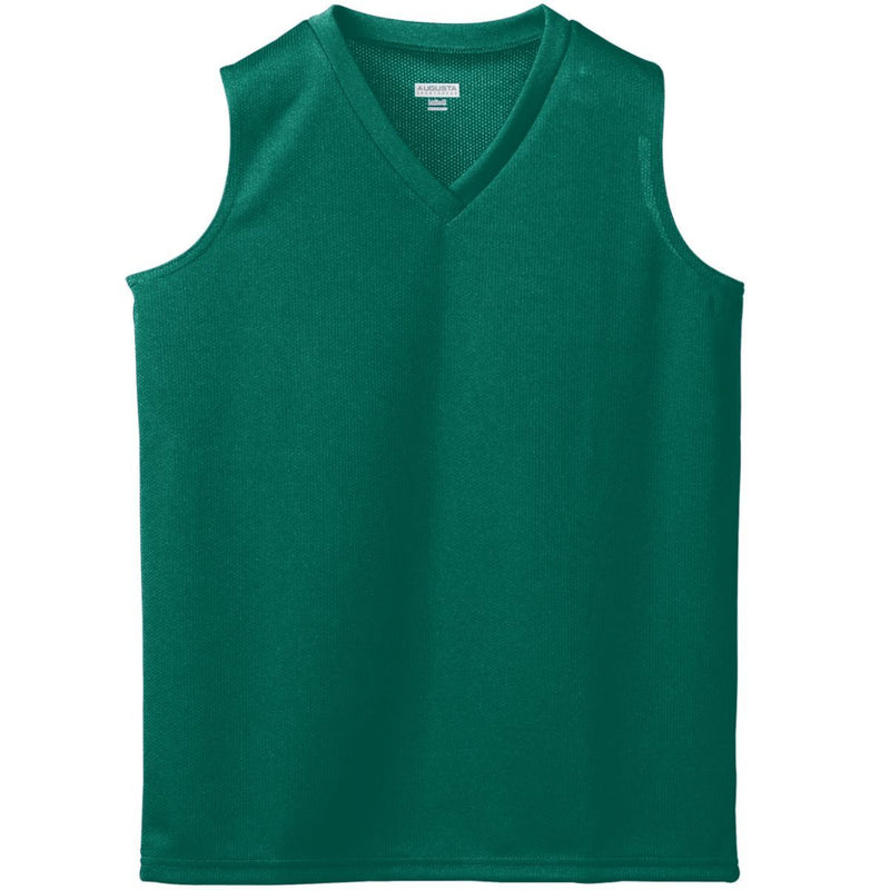 Augusta Youth Wicking Mesh Sleeveless Softball Jersey