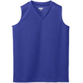Augusta Youth Wicking Mesh Sleeveless Softball Jersey Augusta