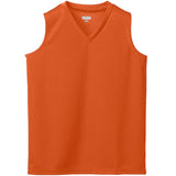 Augusta Youth Wicking Mesh Sleeveless Softball Jersey Augusta