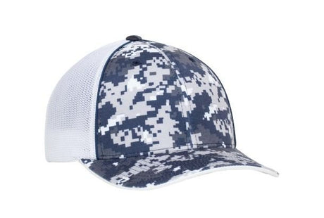 Pacific Headwear Digi Camo Trucker Flexfit Cap Pacific Headwear