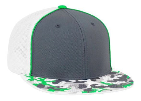 Pacific Headwear D-Series Glamo Trucker Flexfit Cap Pacific Headwear