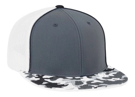 Pacific Headwear D-Series Glamo Trucker Flexfit Cap Pacific Headwear