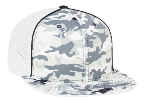 Pacific Headwear D-Series Glamo Trucker Flexfit Cap Pacific Headwear