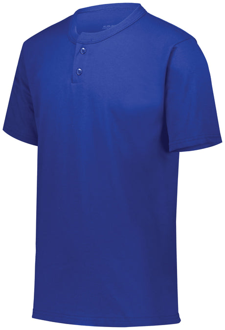 Augusta Youth 2-Button Baseball Jersey Augusta