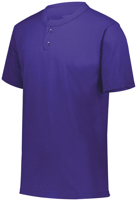 Augusta Youth 2-Button Baseball Jersey Augusta