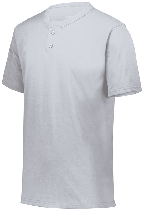 Augusta Youth 2-Button Baseball Jersey Augusta