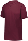 Augusta Youth 2-Button Baseball Jersey Augusta