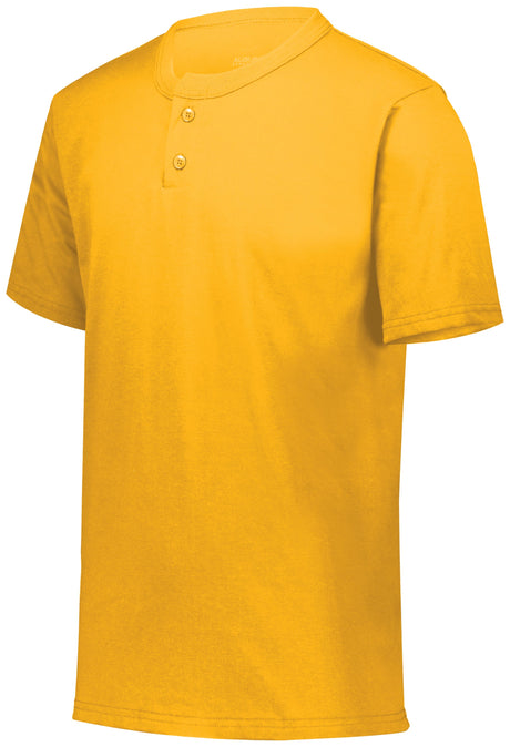 Augusta Youth 2-Button Baseball Jersey Augusta