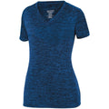 Augusta Women's Intensify Black Heather Training Tee Augusta