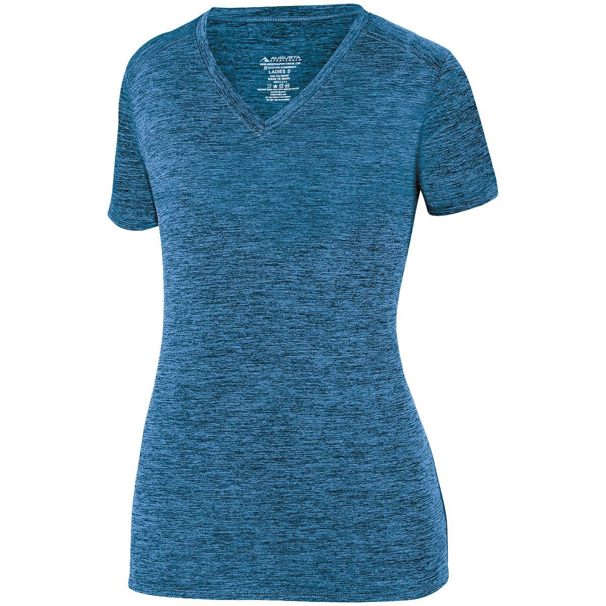 Augusta Women's Intensify Black Heather Training Tee Augusta